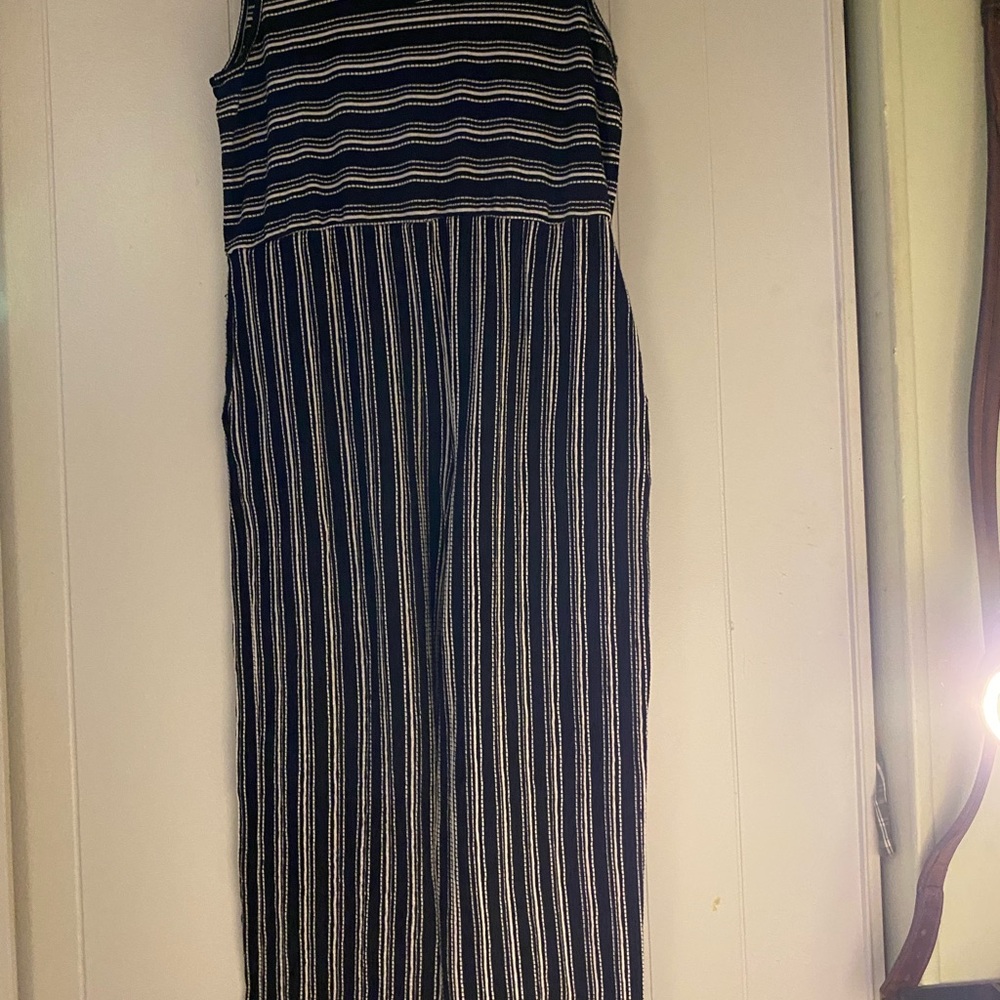 Women’s Rewind Black and White Flattering Striped Top Romper